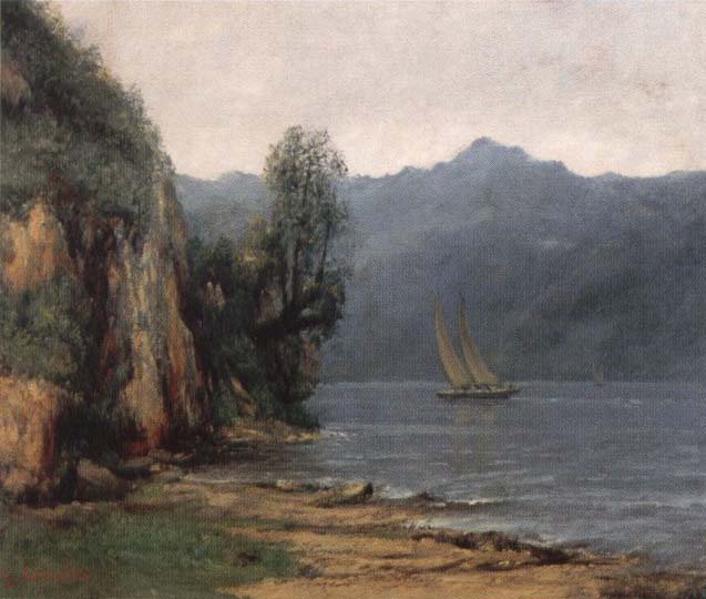 landscape with lake geneva